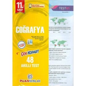 Puan Yayınları 11.Sınıf Coğrafya Yaprak Test