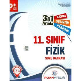 Puan Yayınları 11. Sınıf Fizik 3'ü 1 Arada Soru Bankası