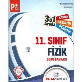 Puan Yayınları 11. Sınıf Fizik 3'ü 1 Arada Soru Bankası