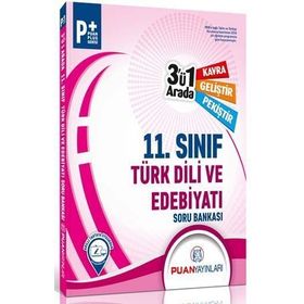 Puan Yayınları 11. Sınıf Türk Dili Ve Edebiyatı 3'ü 1 Arada Soru Bankası