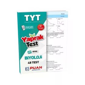 Puan Yayınları 2023 TYT Biyoloji Yaprak Test