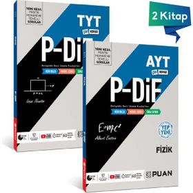 Puan Yayınları 2023 TYT Fizik AYT Fizik PDİF Konu Anlatım Föyleri Kazandıran Set