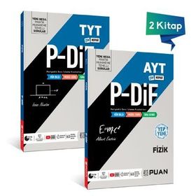 Puan Yayınları 2023 TYT Fizik AYT Fizik PDİF Konu Anlatım Föyleri Kazandıran Set