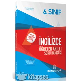 Puan Yayınları 6. Sınıf İngilizce Öğreten Akıllı Soru Bankası