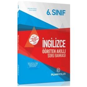 Puan Yayınları 6. Sınıf İngilizce Öğreten Akıllı Soru Bankası