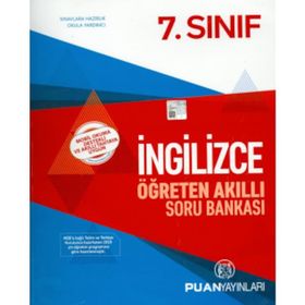 Puan Yayınları 7. Sınıf İngilizce Öğreten Akıllı Soru Bankası