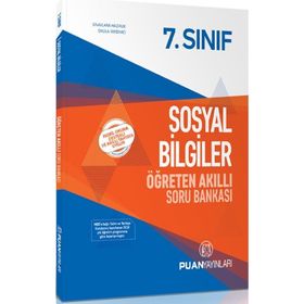 Puan Yayınları 7. Sınıf Sosyal Bilgiler Öğreten Akıllı Soru Bankası