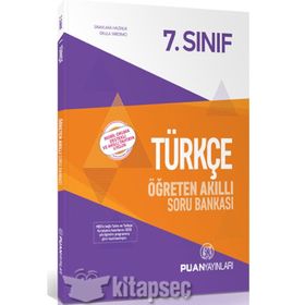Puan Yayınları 7. Sınıf Türkçe Öğreten Akıllı Soru Bankası