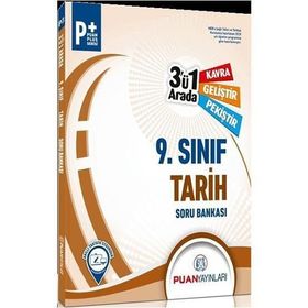 Puan Yayınları 9. Sınıf Tarih 3'ü 1 Arada Soru Bankası