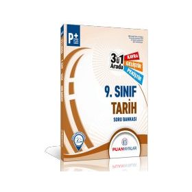 Puan Yayınları 9. Sınıf Tarih 3'ü 1 Arada Soru Bankası