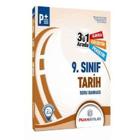 Puan Yayınları 9. Sınıf Tarih 3'ü 1 Arada Soru Bankası