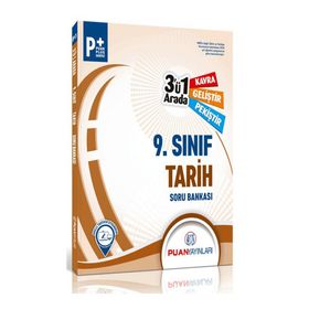Puan Yayınları 9. Sınıf Tarih 3'ü 1 Arada Soru Bankası