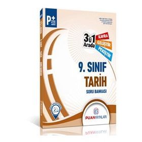 Puan Yayınları 9. Sınıf Tarih 3'ü 1 Arada Soru Bankası