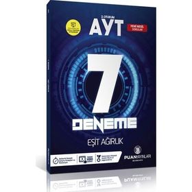 Puan Yayınları Ayt Eşit Ağırlık 7 Deneme