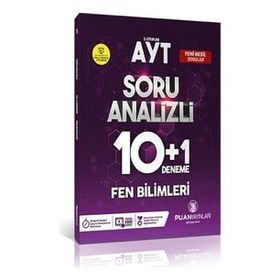 Puan Yayınları Ayt Fen Bilimleri Soru Analizi 10 + 1 Deneme