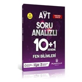Puan Yayınları Ayt Fen Bilimleri Soru Analizi 10 + 1 Deneme