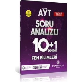 Puan Yayınları Ayt Fen Bilimleri Soru Analizi 10 + 1 Deneme