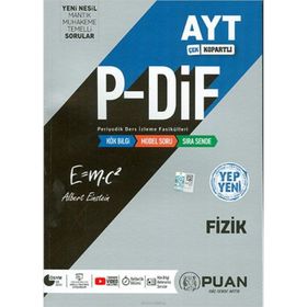 Puan Yayınları AYT Fizik Pdif Konu Anlatım Fasikülleri