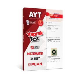 Puan Yayınları AYT Matematik Yaprak Test