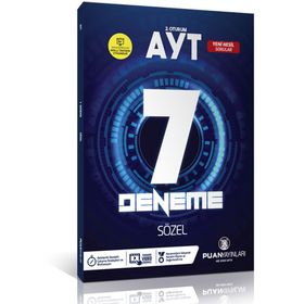 Puan Yayınları AYT Sözel Video Çözümlü 7 Deneme