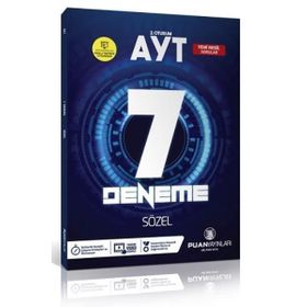 Puan Yayınları AYT Sözel Video Çözümlü 7 Deneme