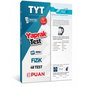 Puan Yayınları Tyt Fizik Yaprak Test