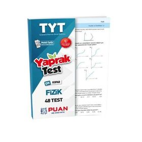 Puan Yayınları Tyt Fizik Yaprak Test