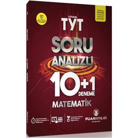 Puan Yayınları TYT Matematik Soru Analizli 10+1 Deneme