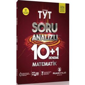 Puan Yayınları TYT Matematik Soru Analizli 10+1 Deneme