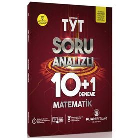 Puan Yayınları TYT Matematik Soru Analizli 10+1 Deneme