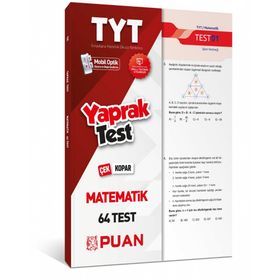 Puan Yayınları TYT Matematik Yaprak Test