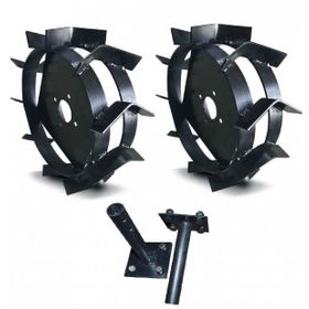 Pubert Vario 400x8 Siyah Demir Teker ve Aks Takımı