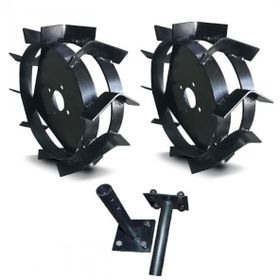 Pubert Vario 400x8 Siyah Demir Teker ve Aks Takımı