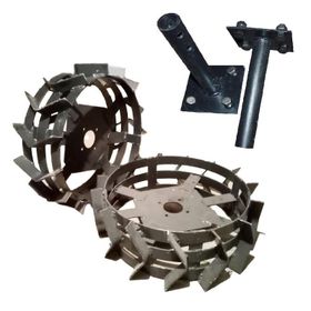 Pubert Vario 400x8 Siyah Demir Teker ve Aks Takımı