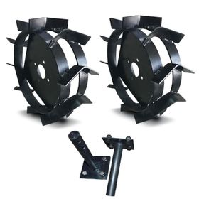 Pubert Vario 400x8 Siyah Demir Teker ve Aks Takımı