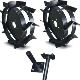 Pubert Vario 400x8 Siyah Demir Teker ve Aks Takımı