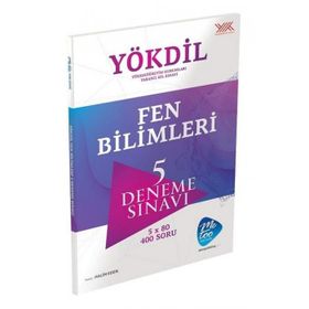 Publishing Yökdil Fen Bilimleri 5 Deneme Sınavı - Me Too Yayınları