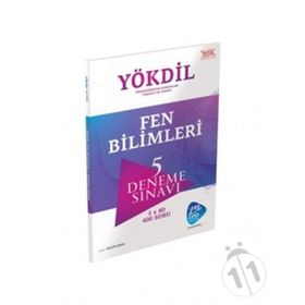 Publishing Yökdil Fen Bilimleri 5 Deneme Sınavı - Me Too Yayınları