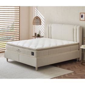 Puffy Comfort Plus V.2 150x200 cm Yatak Baza Başlık 3'lü Set