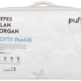 Puffy Cotty 155x215 cm Pamuk Tek Kişilik Yorgan