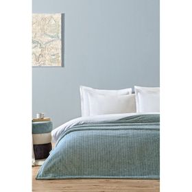 Puffy Trinity Tek Kişilik Wellsoft Buz Mavisi 150x220 cm Battaniye