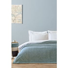 Puffy Trinity Tek Kişilik Wellsoft Buz Mavisi 150x220 cm Battaniye