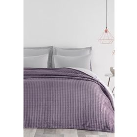 Puffy Trinity Tek Kişilik Wellsoft Kül Moru 150x220 cm Battaniye