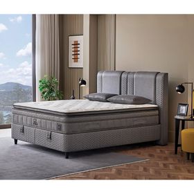 Puffy Visco Dynamic 160x200 cm Baza Başlık Yatak 3'lü Set
