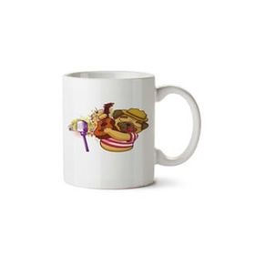 Pug Artista Baskılı Kupa Bardak