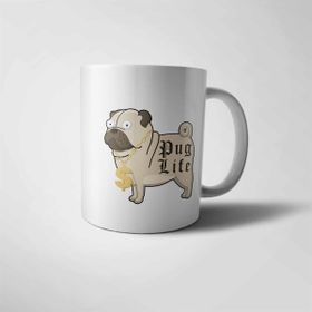 Pug Life Kupa Bardak