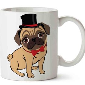 Pug Puppy Canidae Toy Dog Köpek Baskılı Kupa