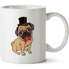 Pug Puppy Canidae Toy Dog Köpek Baskılı Kupa