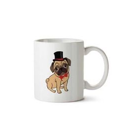 Pug Puppy Canidae Toy Dog Köpek Baskılı Kupa