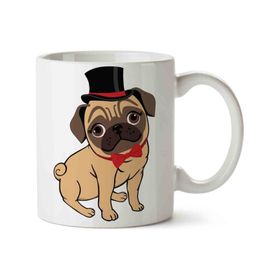 Pug Puppy Canidae Toy Dog Köpek Baskılı Kupa